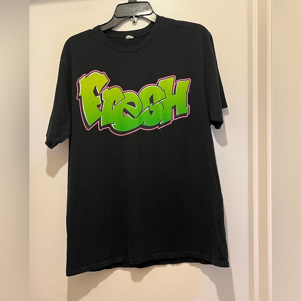 Vintage Fresh Prince of Bel Air T-Shirt with Green and Purple Design